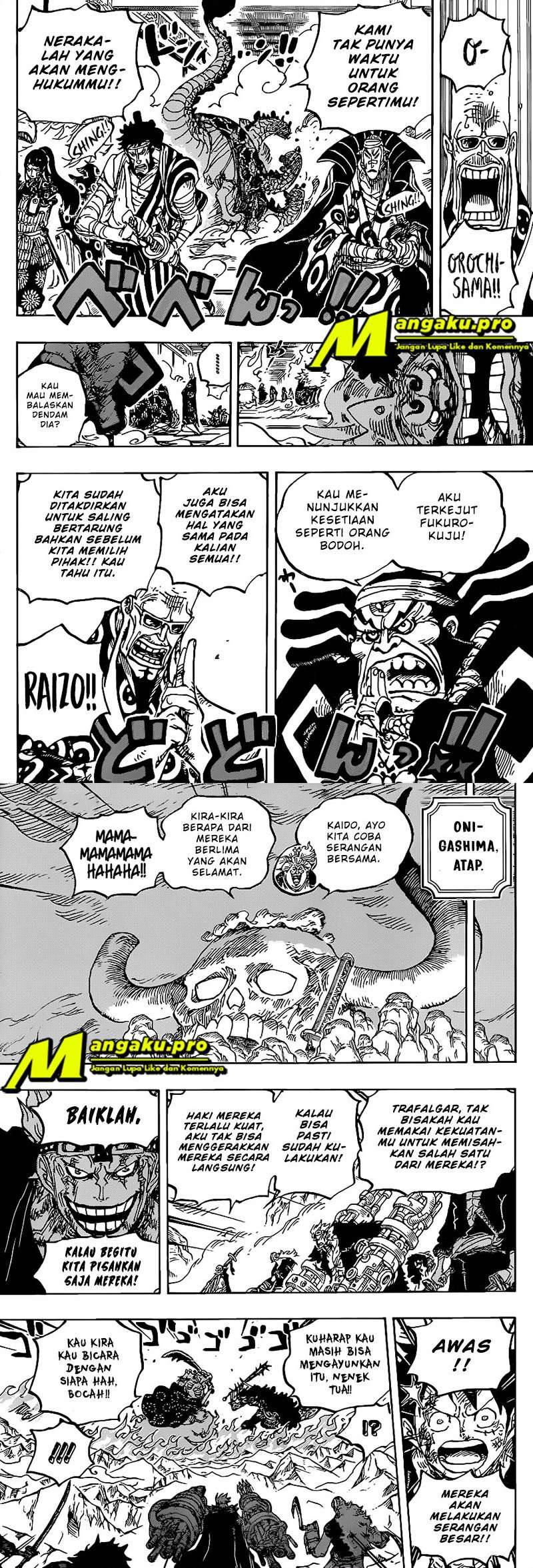 One Piece Chapter 1009 Gambar 5