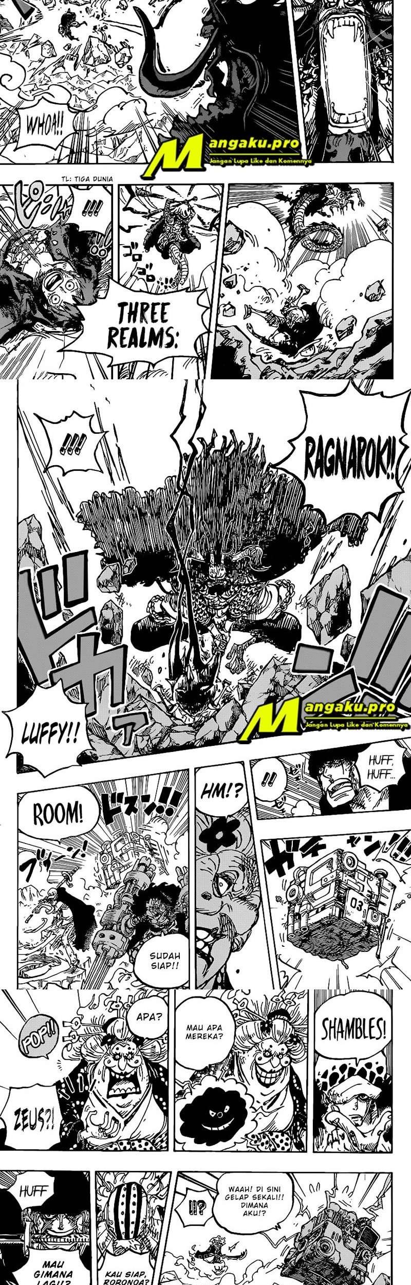 One Piece Chapter 1009 Gambar 9