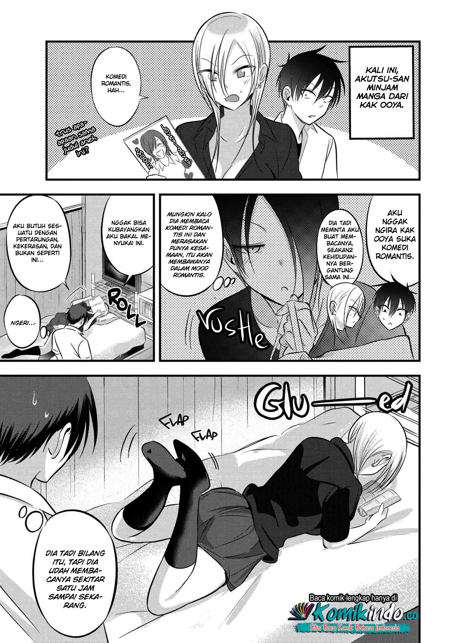 Manga Please Go Home, Akutsu-san! Chapter 67 gambar nomor 2