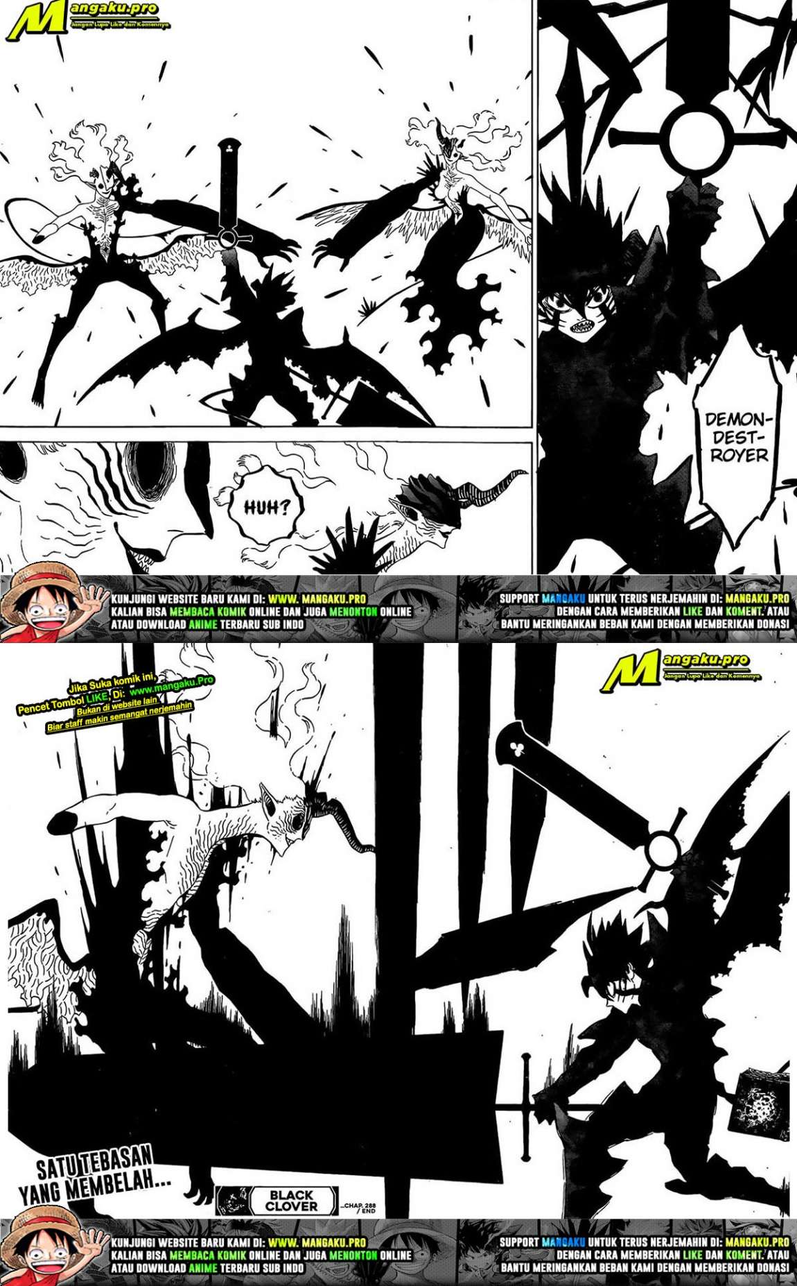 Black Clover Chapter 288 Gambar 8
