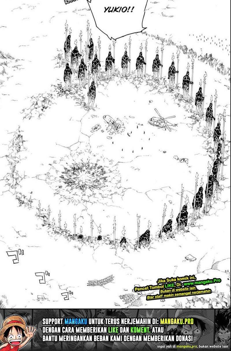 Ao no Exorcist Chapter 129.1 Gambar 10