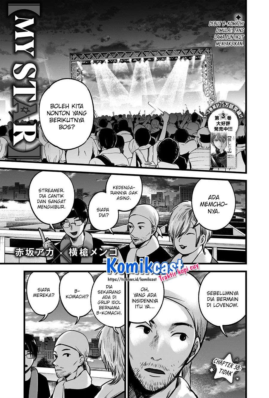 Manga Oshi no Ko Chapter 38 gambar nomor 2
