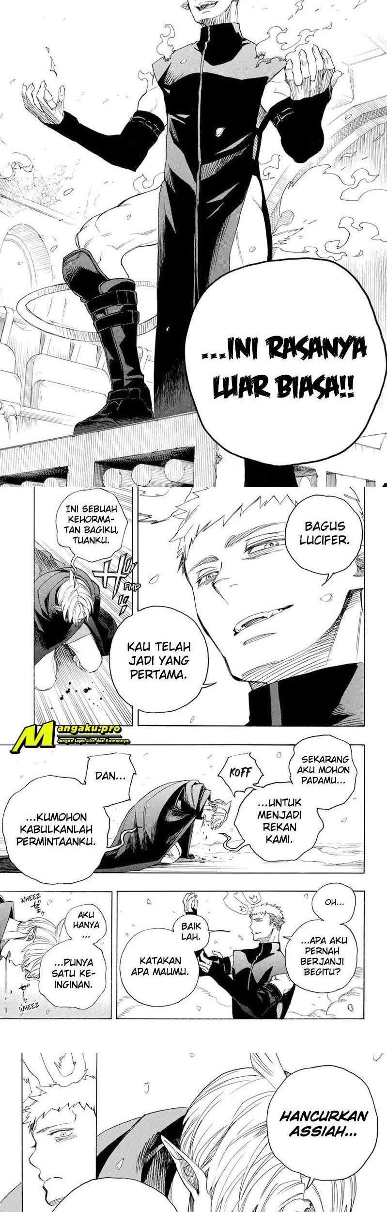 Ao no Exorcist Chapter 129.2 Gambar 9