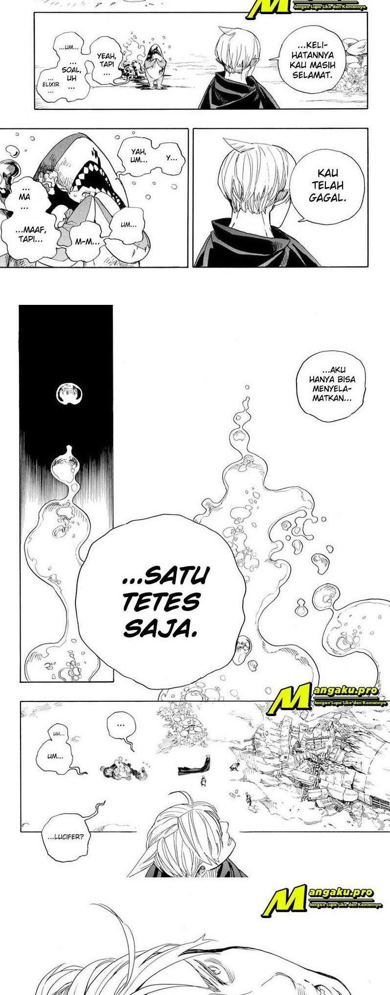 Manga Ao no Exorcist Chapter 129.2 gambar nomor 2