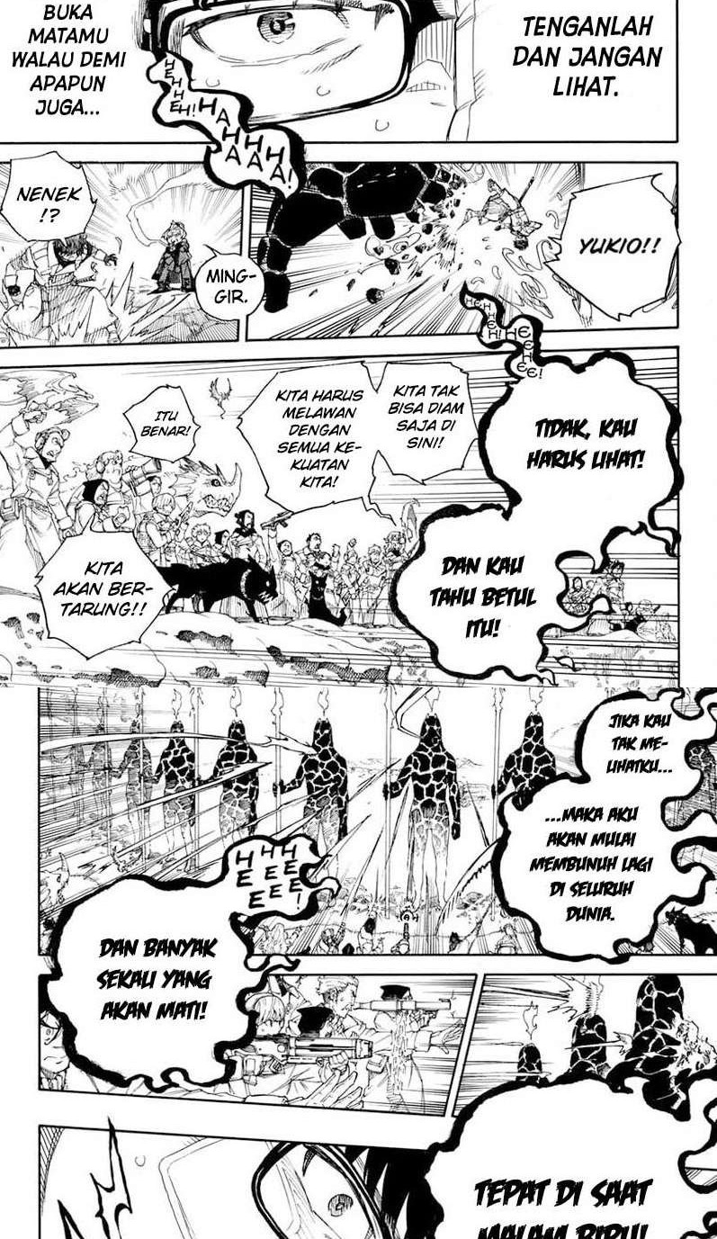 Ao no Exorcist Chapter 129.2 Gambar 4