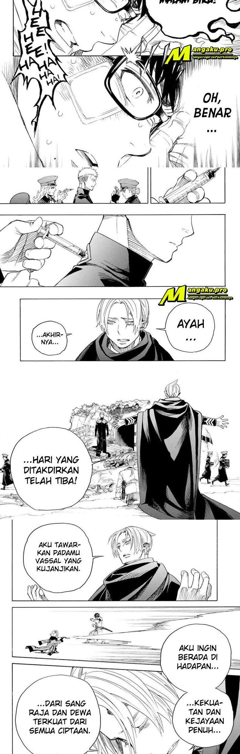 Ao no Exorcist Chapter 129.2 Gambar 5