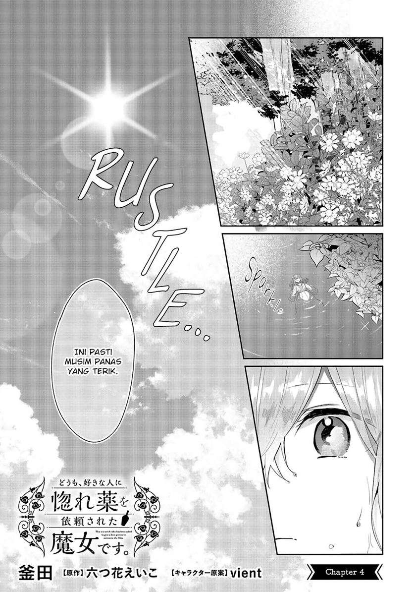 Doumo, Suki na Hito ni Horegusuri wo Irai sareta Majo desu. Chapter 04 Gambar 3