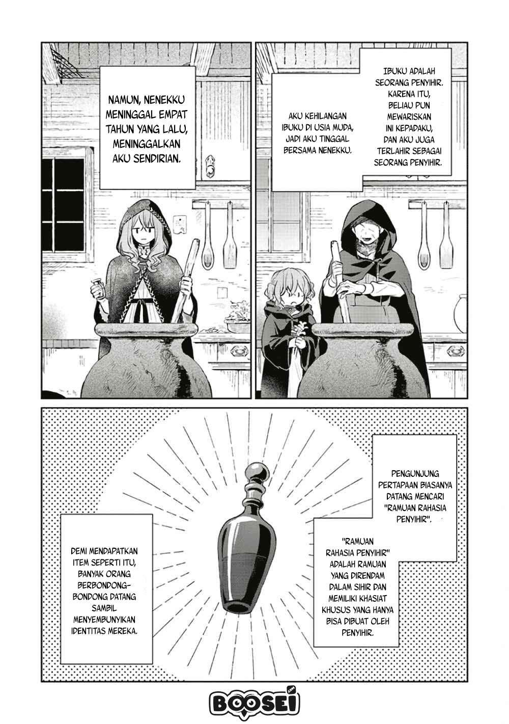 Doumo, Suki na Hito ni Horegusuri wo Irai sareta Majo desu. Chapter 01 Gambar 3
