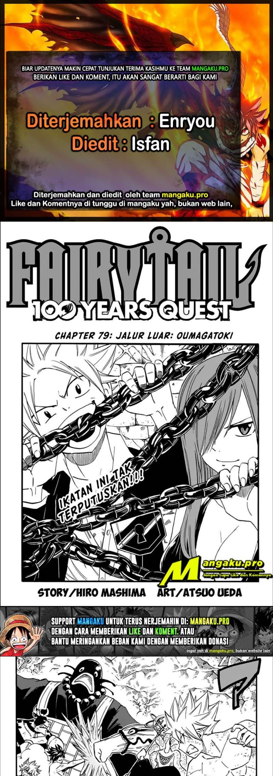 Komik Fairy Tail: 100 Years Quest Chapter 79 gambar nomor 1