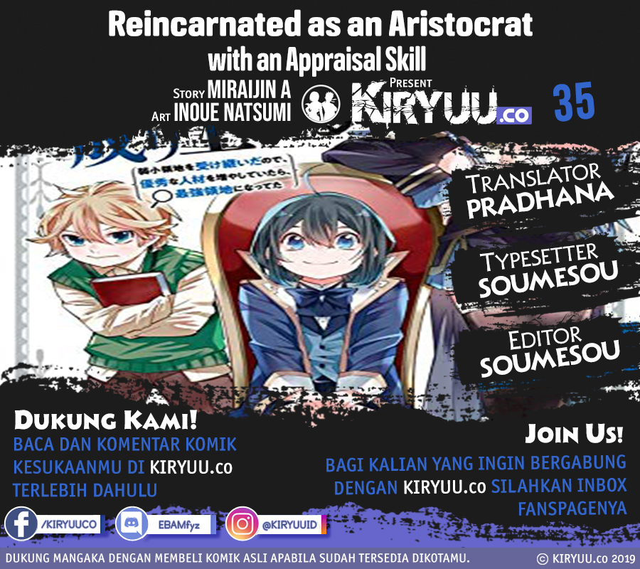 Manga Reincarnated as an Aristocrat with an Appraisal Skill Chapter 35 gambar nomor 2