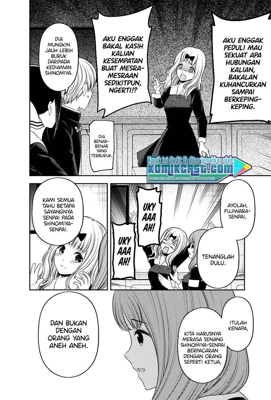 Kaguya-sama wa Kokurasetai – Tensai-tachi no Renai Zunousen Chapter 223 Gambar 15