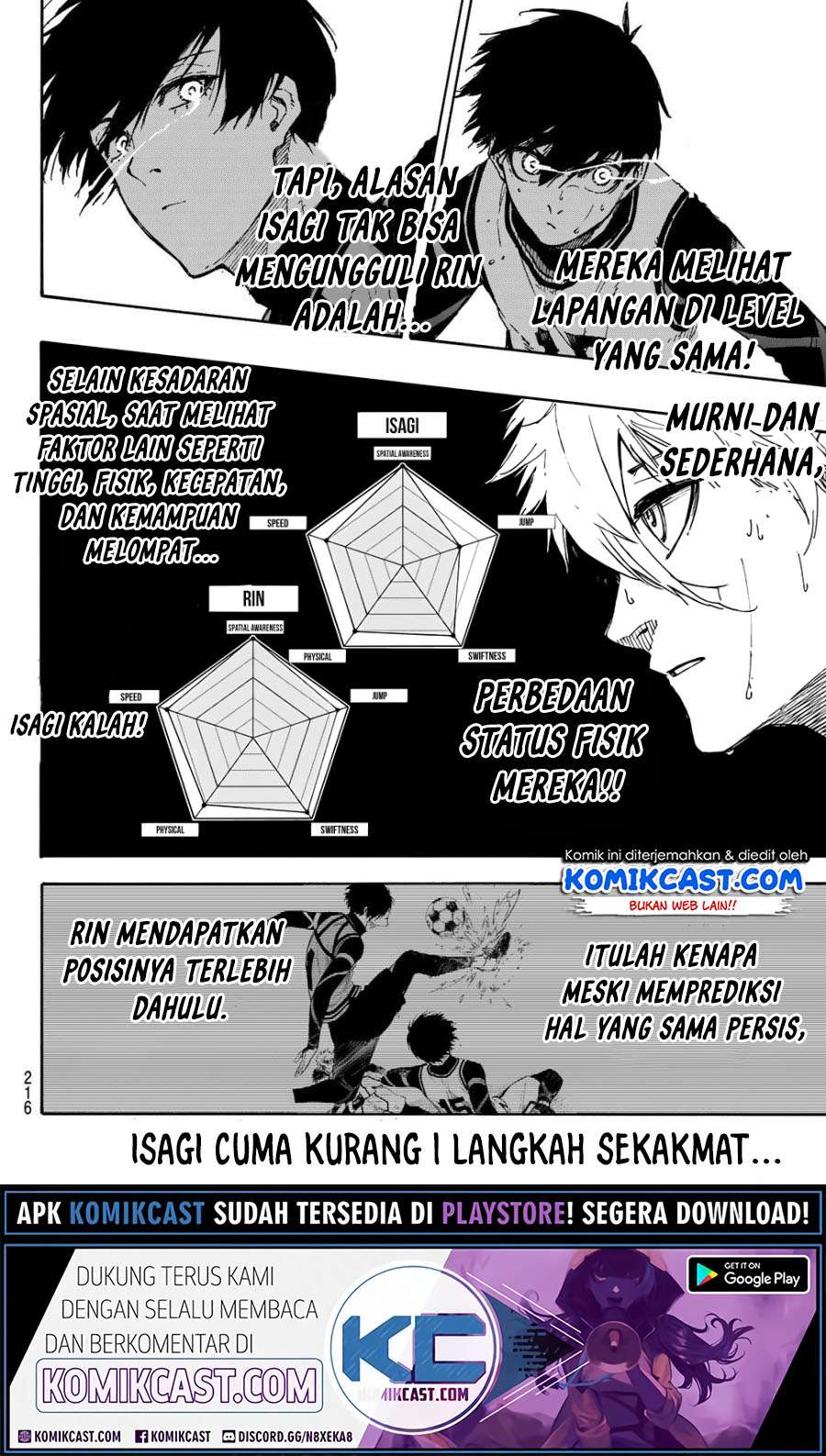 Blue Lock Chapter 76 Gambar 9