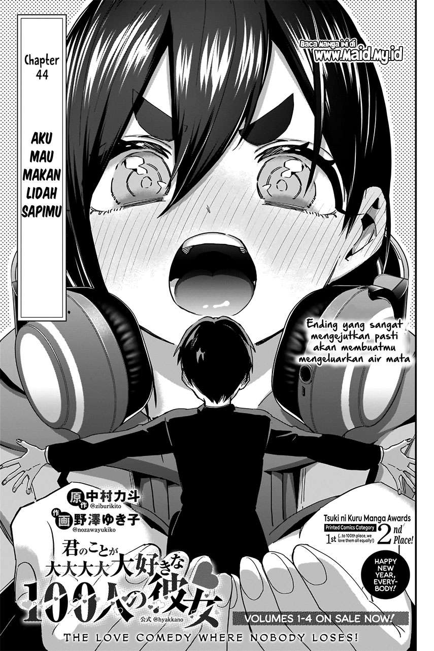Kimi no Koto ga Dai Dai Dai Dai Daisuki na 100-ri no Kanojo Chapter 44 Gambar 3