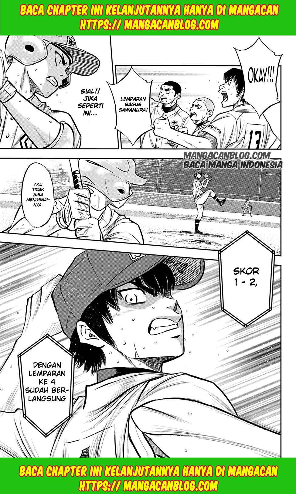 Diamond no Ace Act 2 Chapter 244 Gambar 10