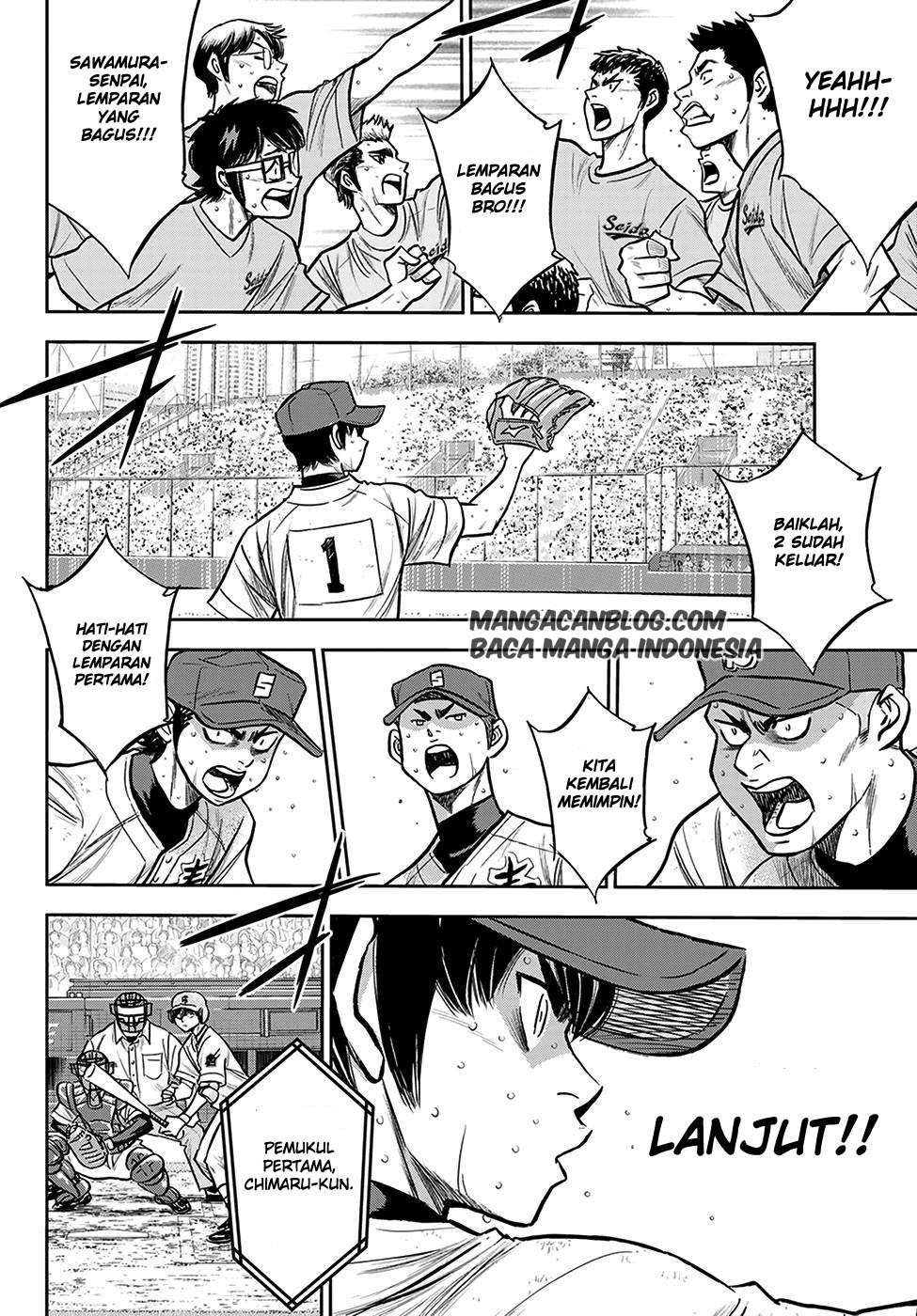 Diamond no Ace Act 2 Chapter 244 Gambar 13
