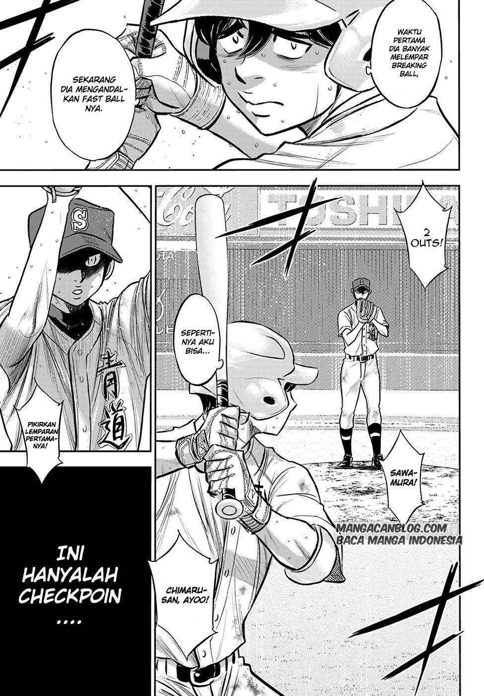 Diamond no Ace Act 2 Chapter 244 Gambar 14