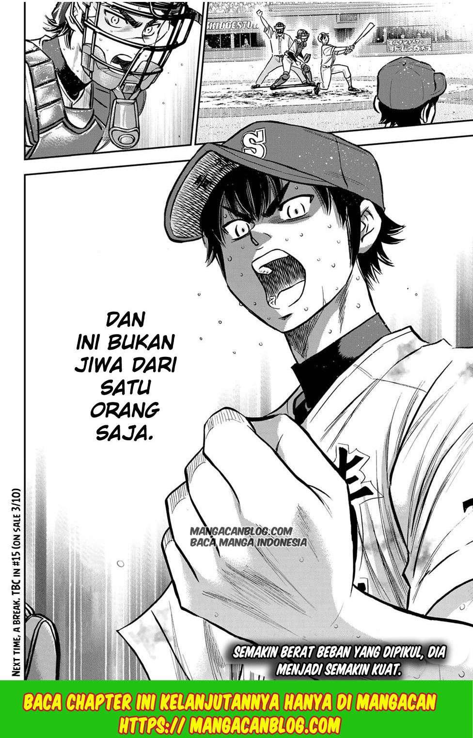 Diamond no Ace Act 2 Chapter 244 Gambar 19