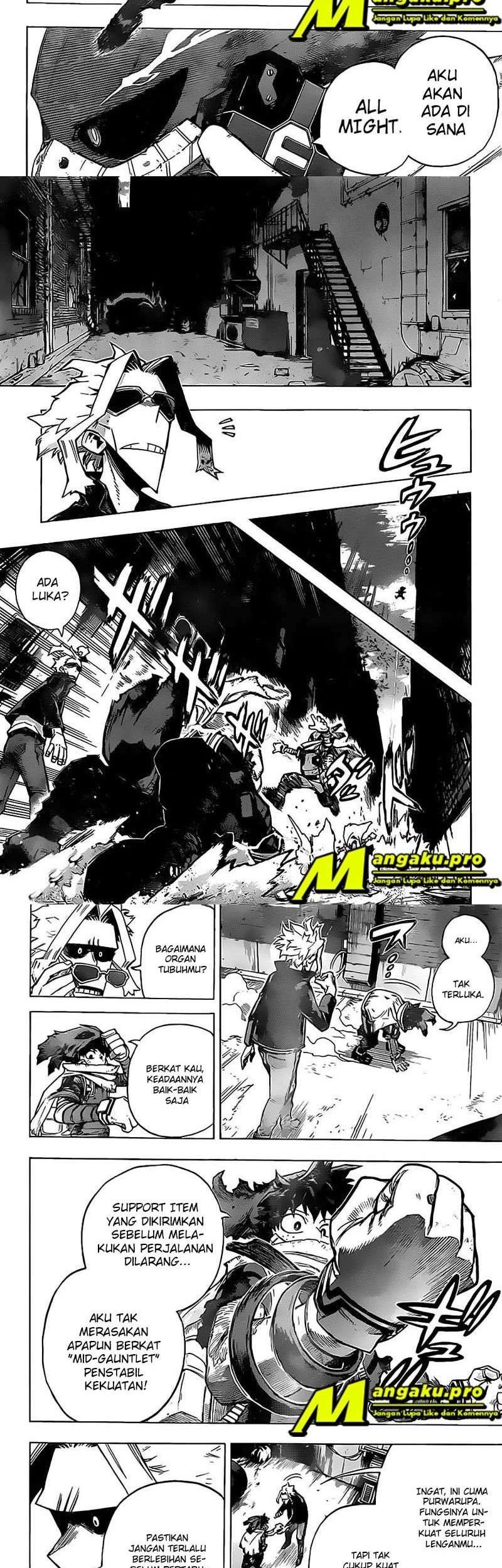 Boku no Hero Academia Chapter 309 Gambar 3