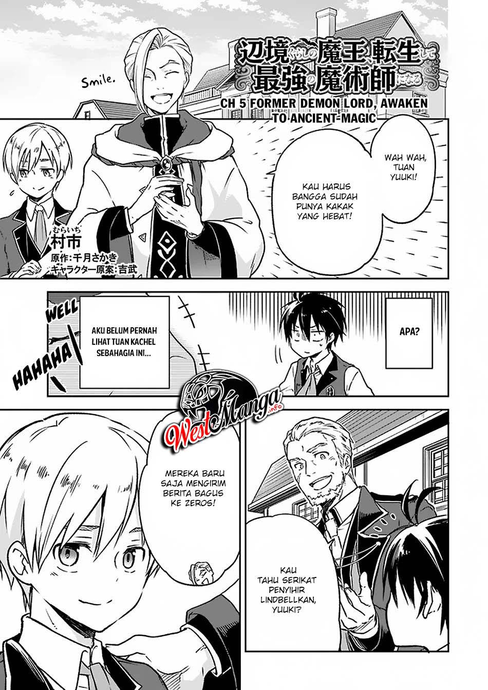 Manga Henkyou Gurashi no Maou, Tensei shite Saikyou no Majutsushi ni naru 〜Aisarenagara Nariagaru Moto Maō wa, Ningen o Shiritai〜 Chapter 5 gambar nomor 2