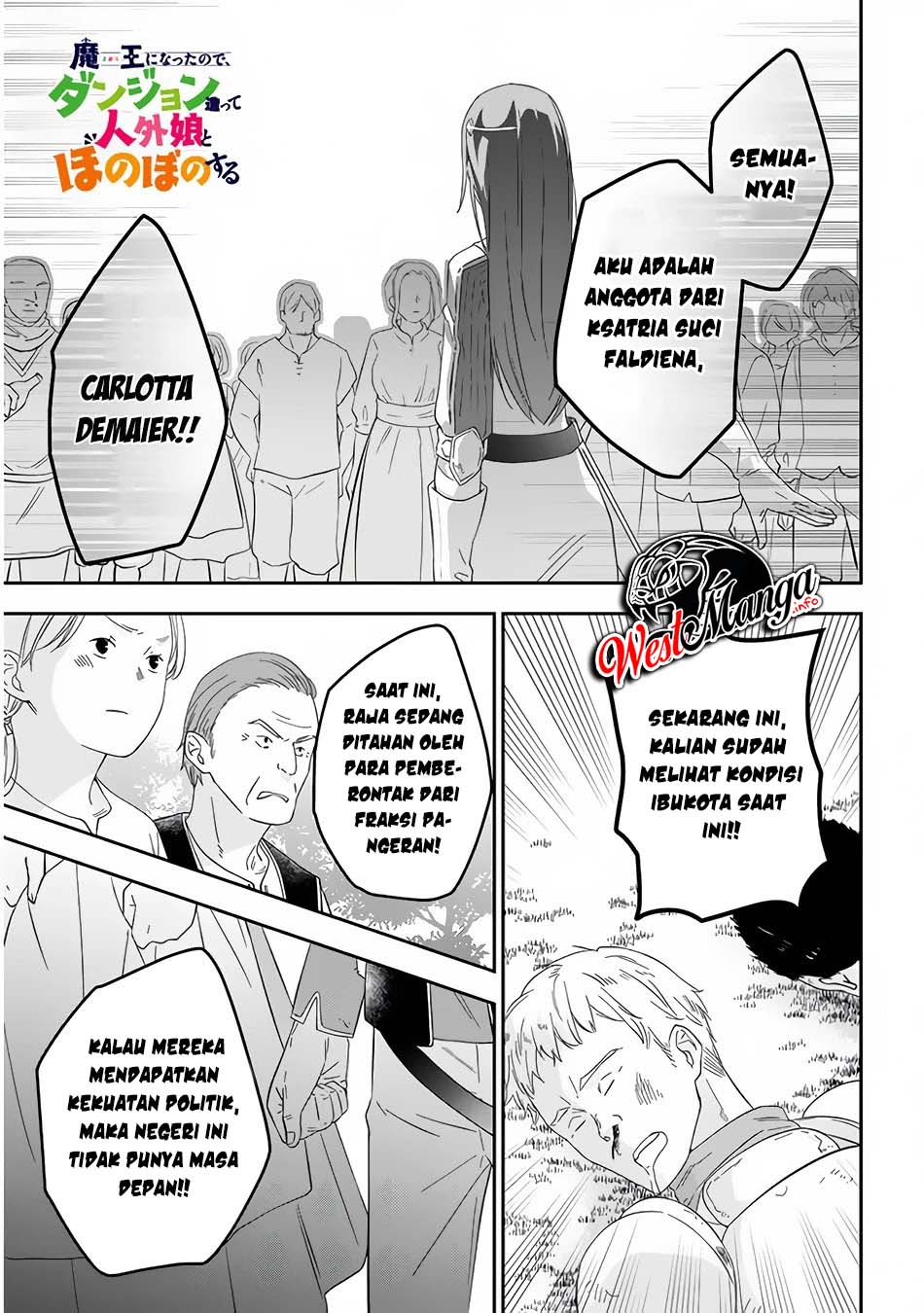 Manga Maou ni Natte node – Dungeon Tsukutte Jingai Musume to Honobono suru Chapter 33 gambar nomor 2