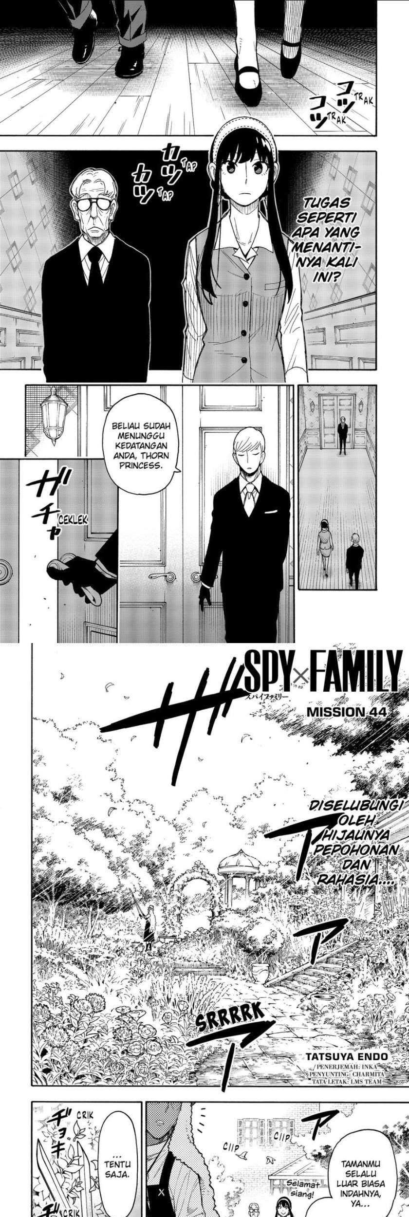 Komik Spy X Family Chapter 44 gambar nomor 1
