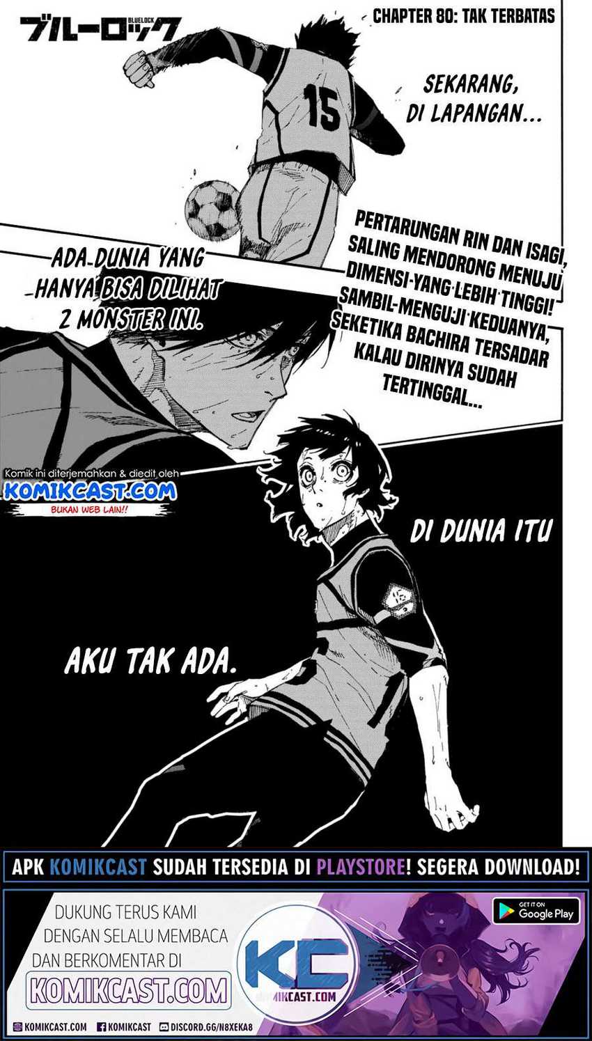 Manga Blue Lock Chapter 80 gambar nomor 2