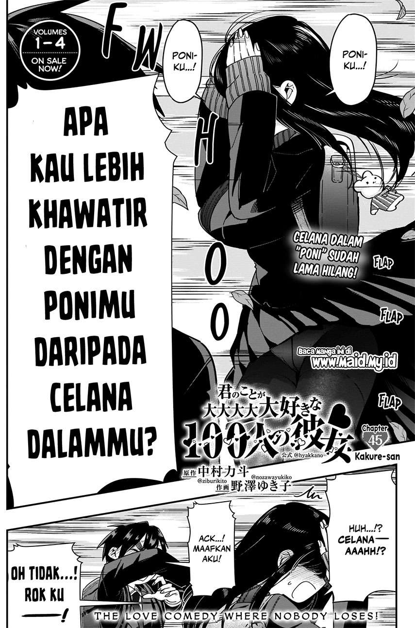 Kimi no Koto ga Dai Dai Dai Dai Daisuki na 100-ri no Kanojo Chapter 45 Gambar 4
