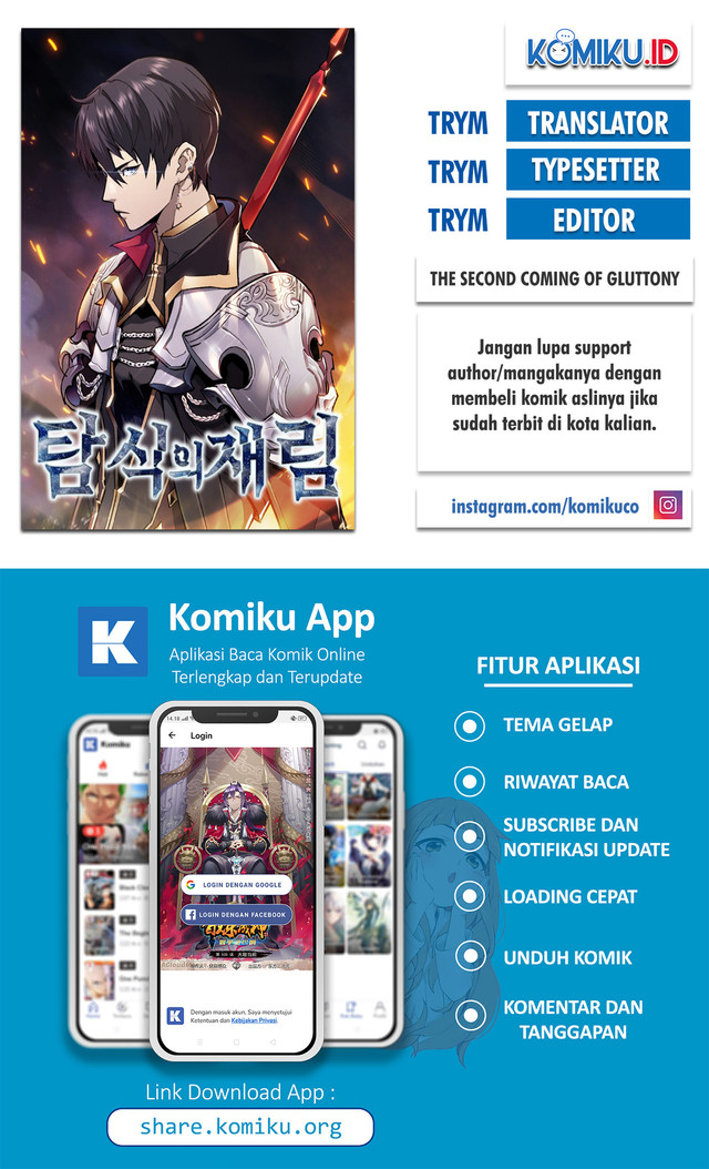 Komik The Second Coming of Gluttony Chapter 57 gambar nomor 1