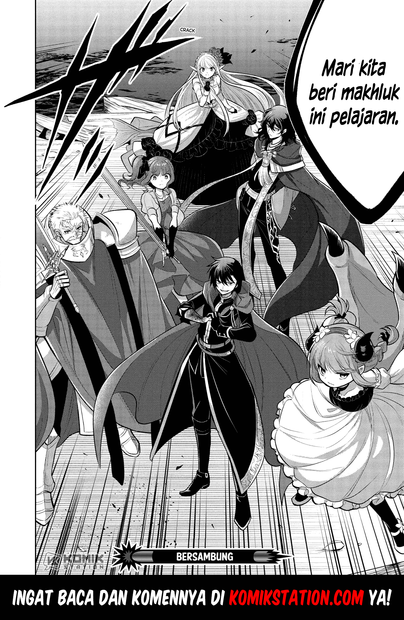 Maou no Ore ga Dorei Elf wo Yome ni Shitanda ga, Dou Medereba Ii? Chapter 32 Gambar 34