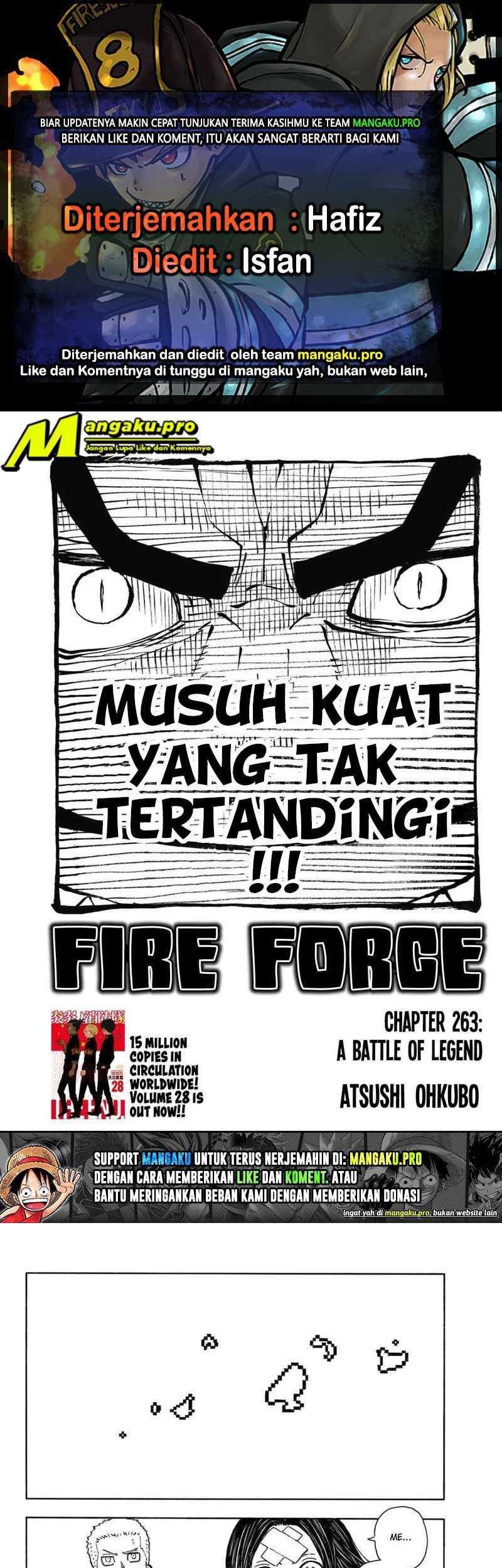 Komik Fire Brigade of Flames Chapter 263 gambar nomor 1
