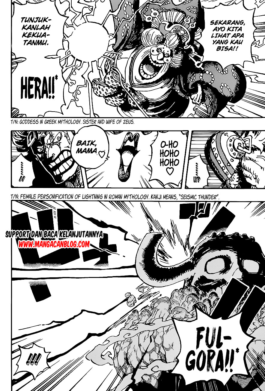One Piece Chapter 1011 Gambar 4