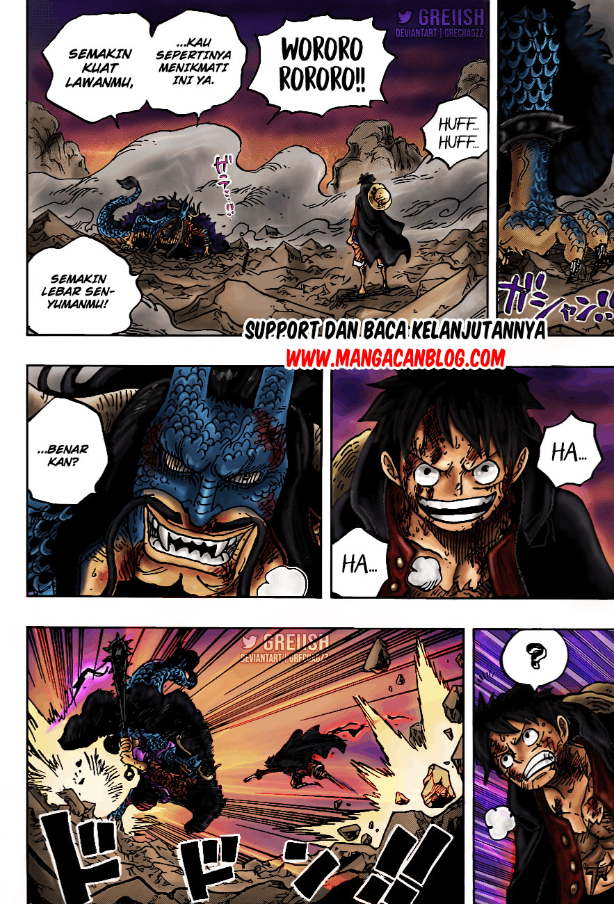 One Piece Chapter 1011 Gambar 6