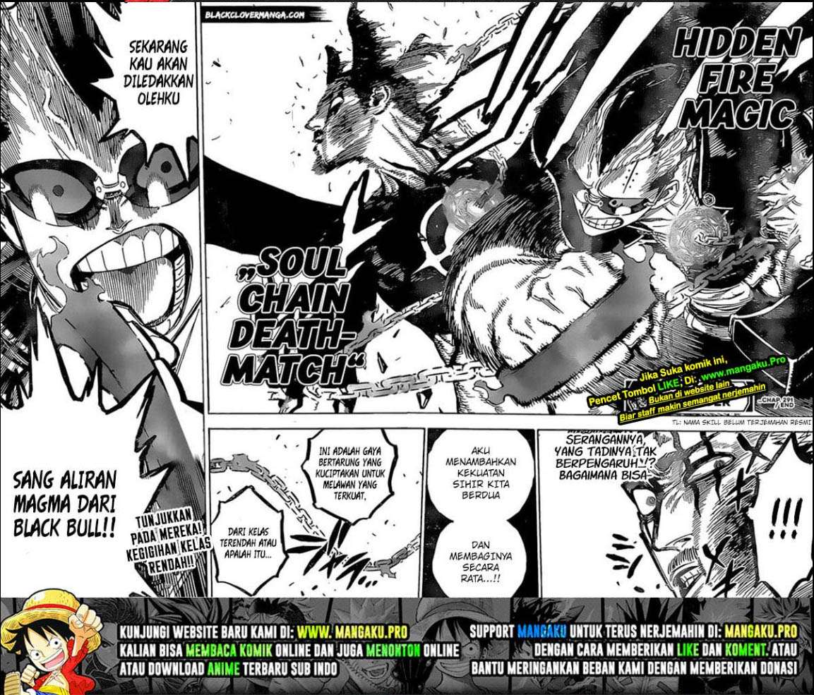 Black Clover Chapter 291 Gambar 11