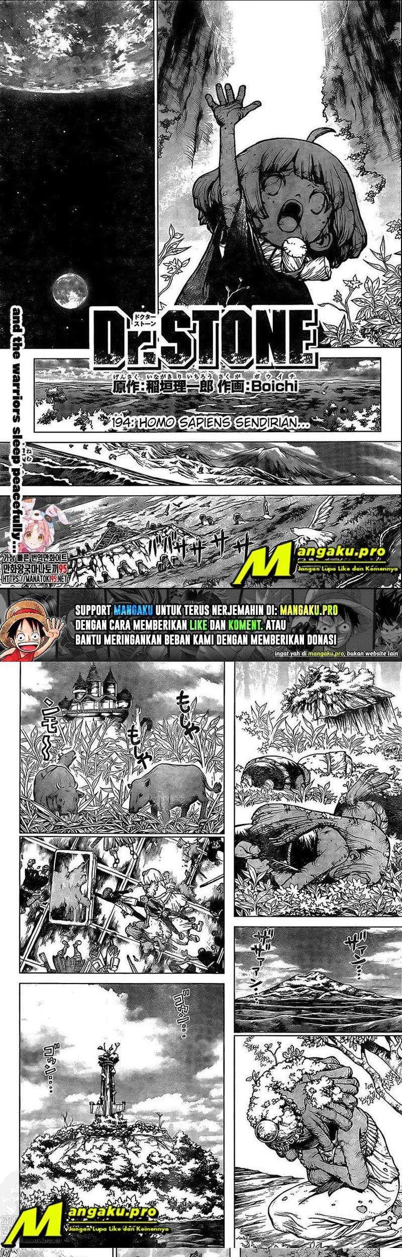 Komik Dr. Stone Chapter 194 gambar nomor 1