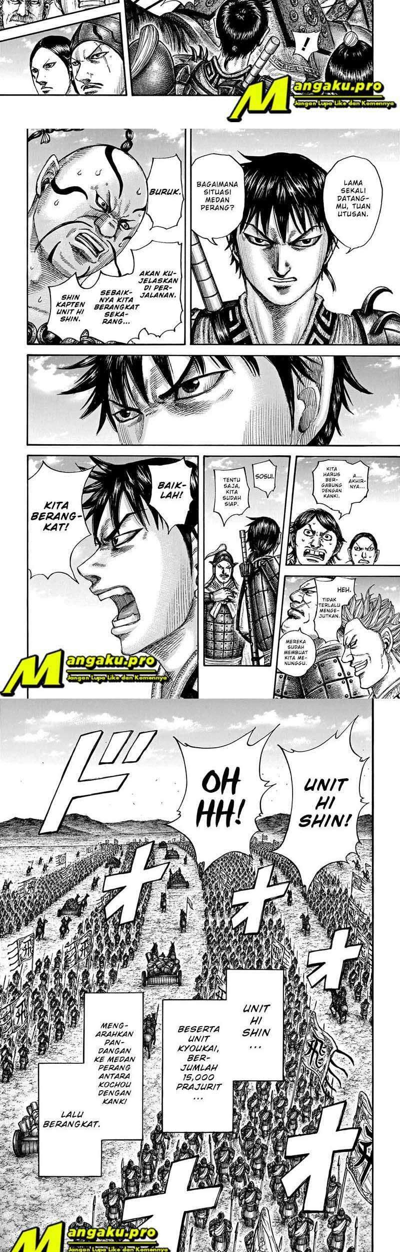 Kingdom Chapter 677 Gambar 7