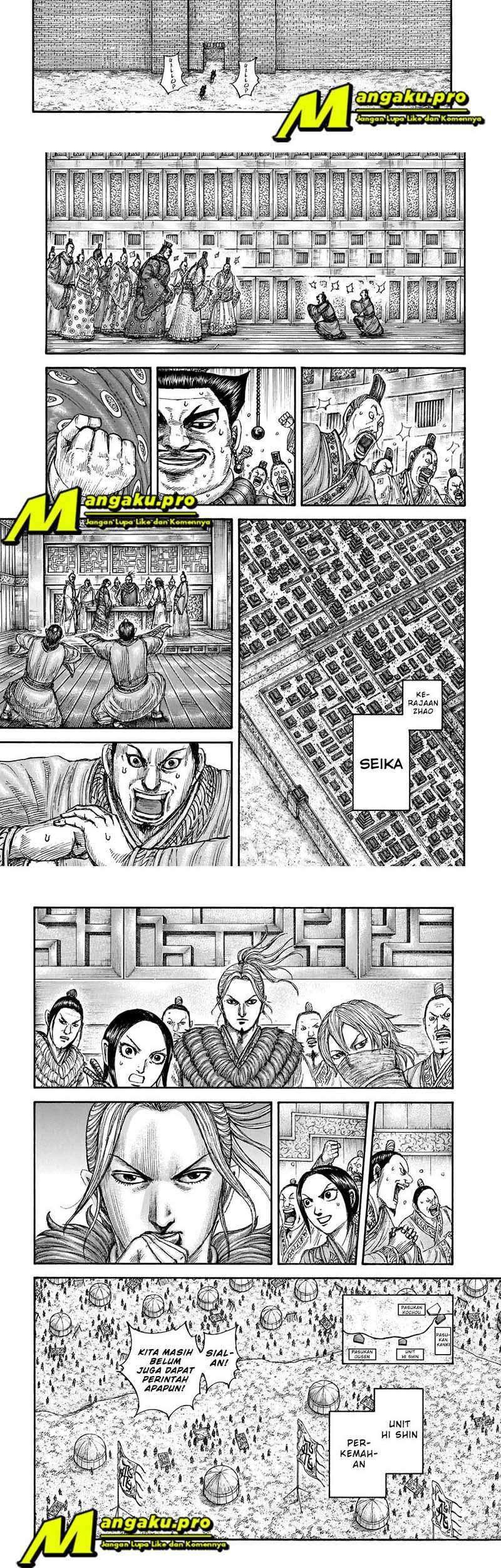 Kingdom Chapter 677 Gambar 3