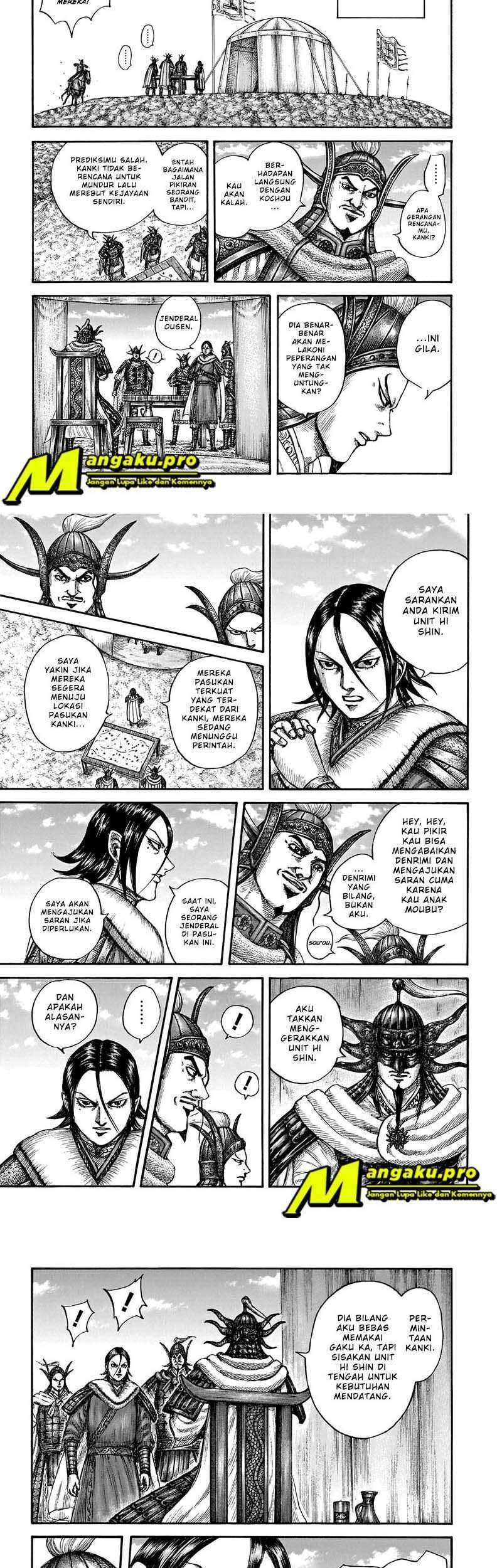 Kingdom Chapter 677 Gambar 5