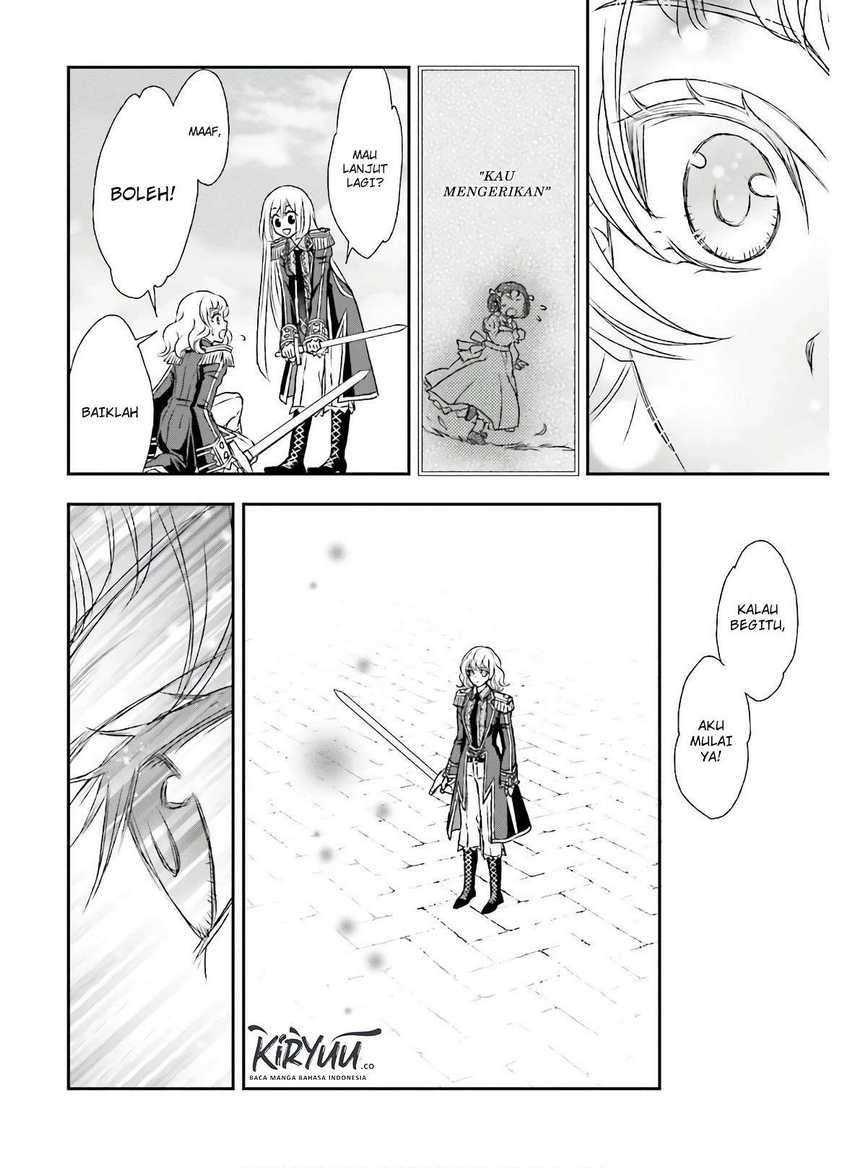 Shinigami ni Sodaterareta Shoujo wa Shikkoku no Tsurugi wo Mune ni Idaku Chapter 15 Gambar 23