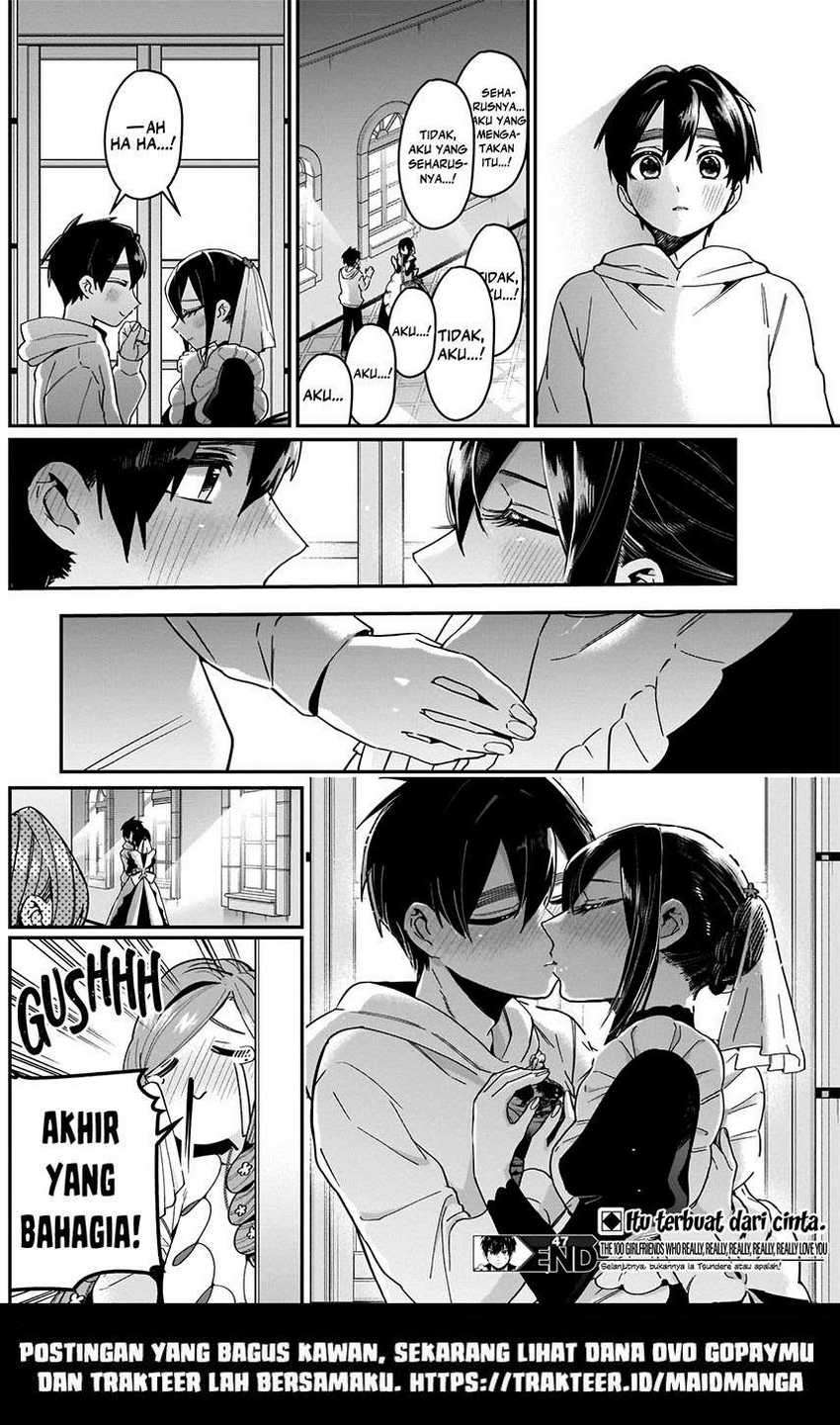 Kimi no Koto ga Dai Dai Dai Dai Daisuki na 100-ri no Kanojo Chapter 47 Gambar 22