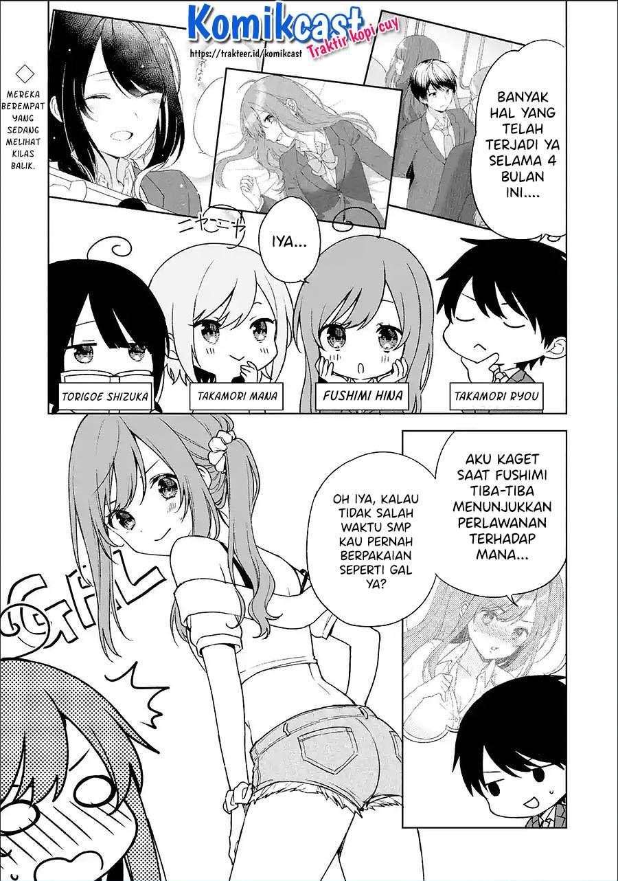 Komik Chikan Saresou ni Natteiru S-kyuu Bishoujo wo Tasuketara Tonari no Seki no Osanajimi datta Chapter 24.5 gambar nomor 1