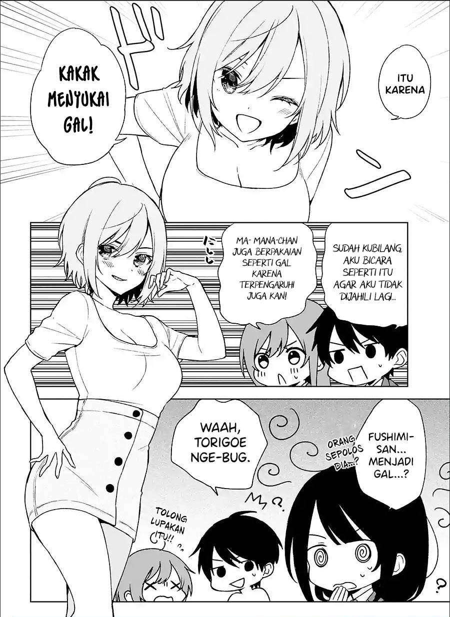 Manga Chikan Saresou ni Natteiru S-kyuu Bishoujo wo Tasuketara Tonari no Seki no Osanajimi datta Chapter 24.5 gambar nomor 2