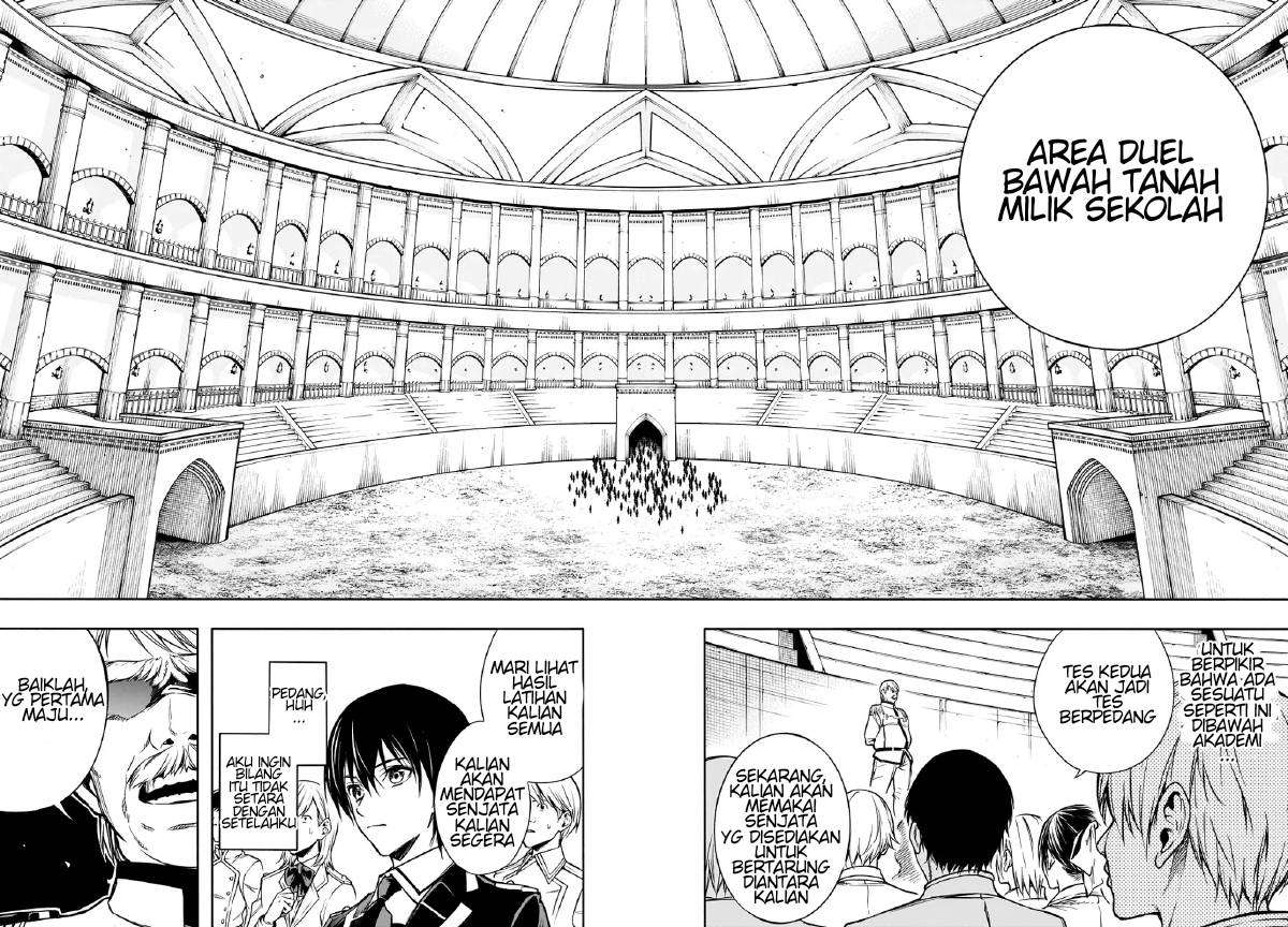 Ouritsu Mahou Gakuen no Saikasei: Slum Agari no Saikyou Mahoushi, Kizoku darake no Gakuen de Musou suru Chapter 08 Gambar 4