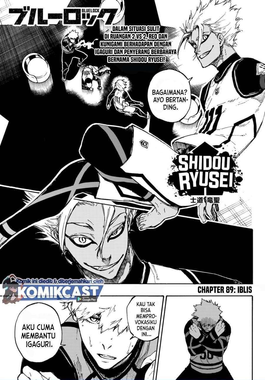 Komik Blue Lock Chapter 89 gambar nomor 1