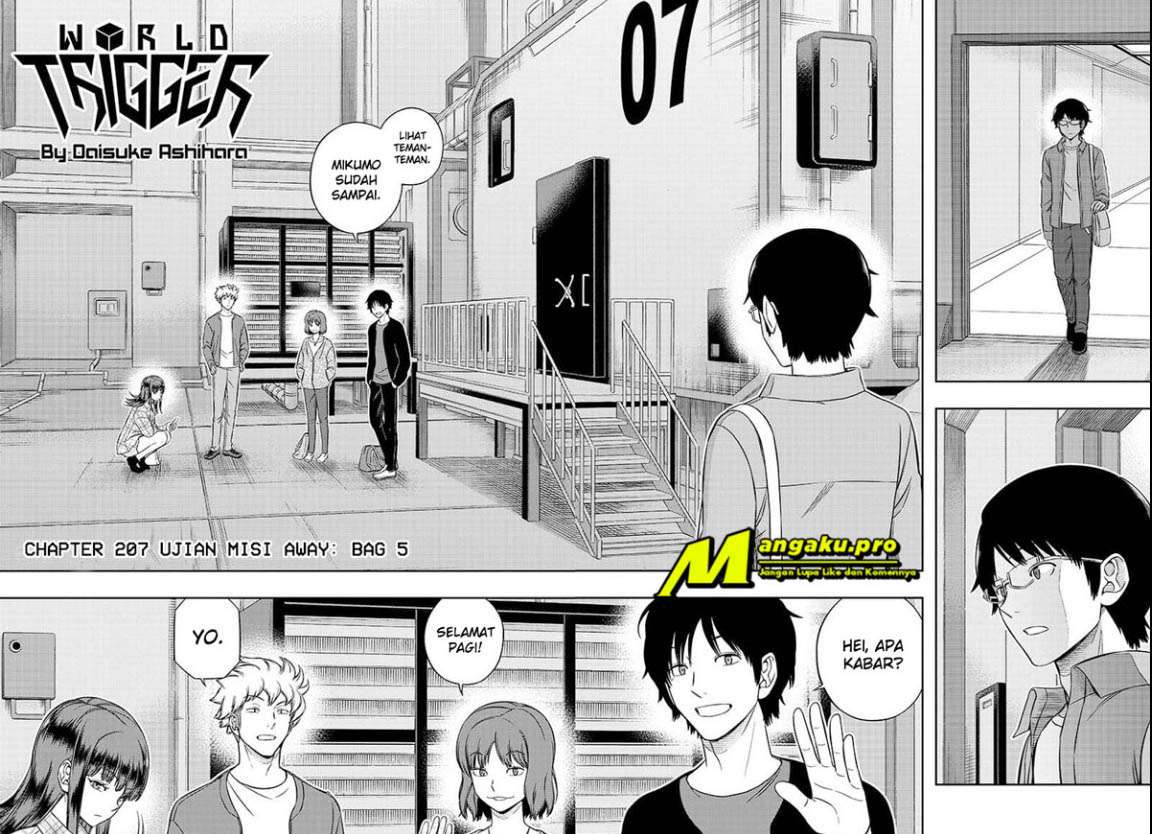 Manga World Trigger Chapter 207.1 gambar nomor 2