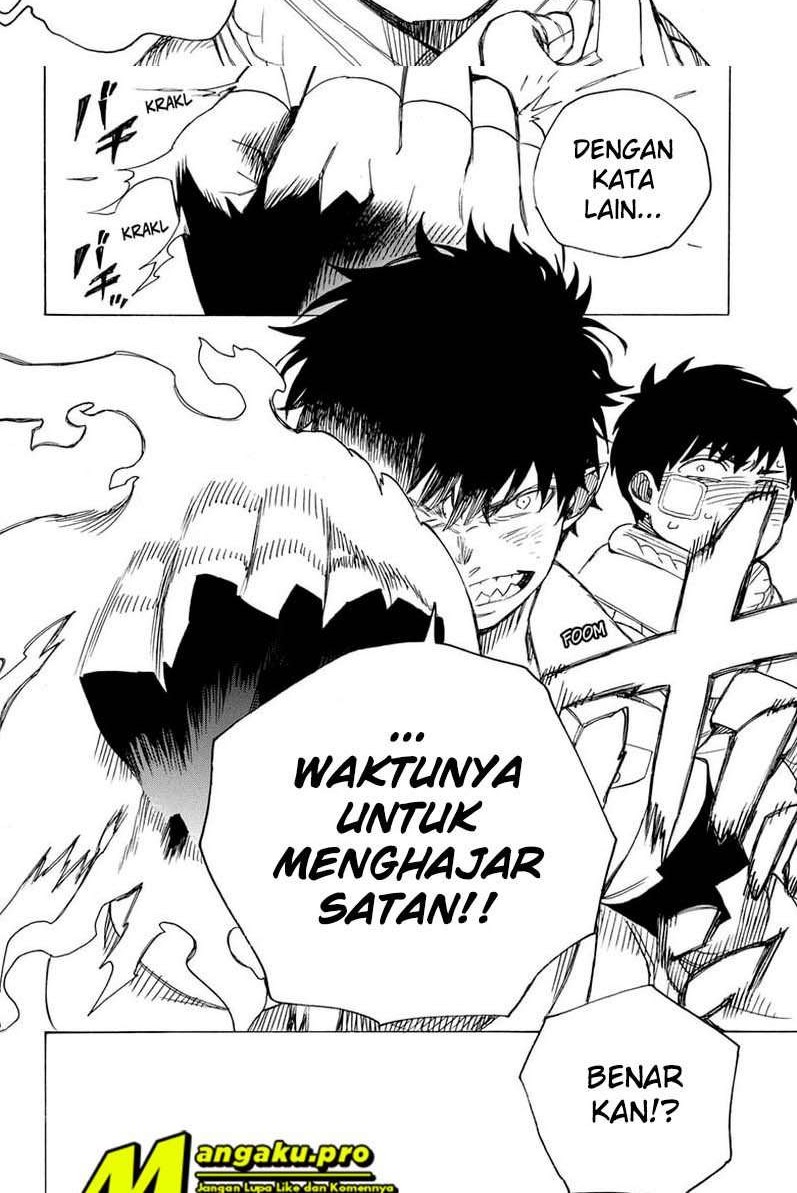 Ao no Exorcist Chapter 130.2 Gambar 8