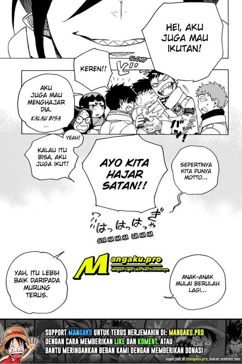 Ao no Exorcist Chapter 130.2 Gambar 10