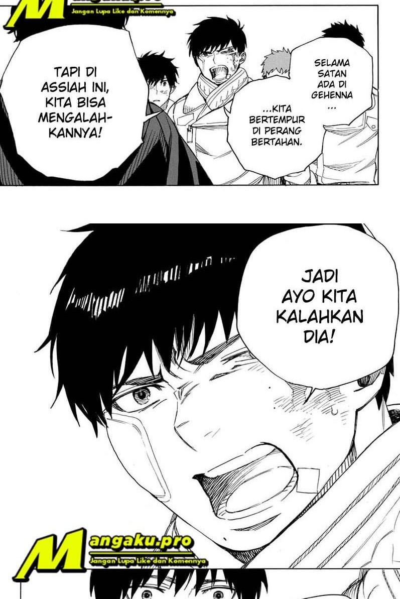 Ao no Exorcist Chapter 130.2 Gambar 4