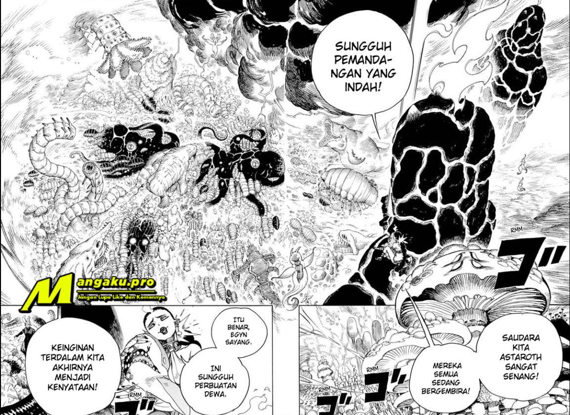 Ao no Exorcist Chapter 130.1 Gambar 9