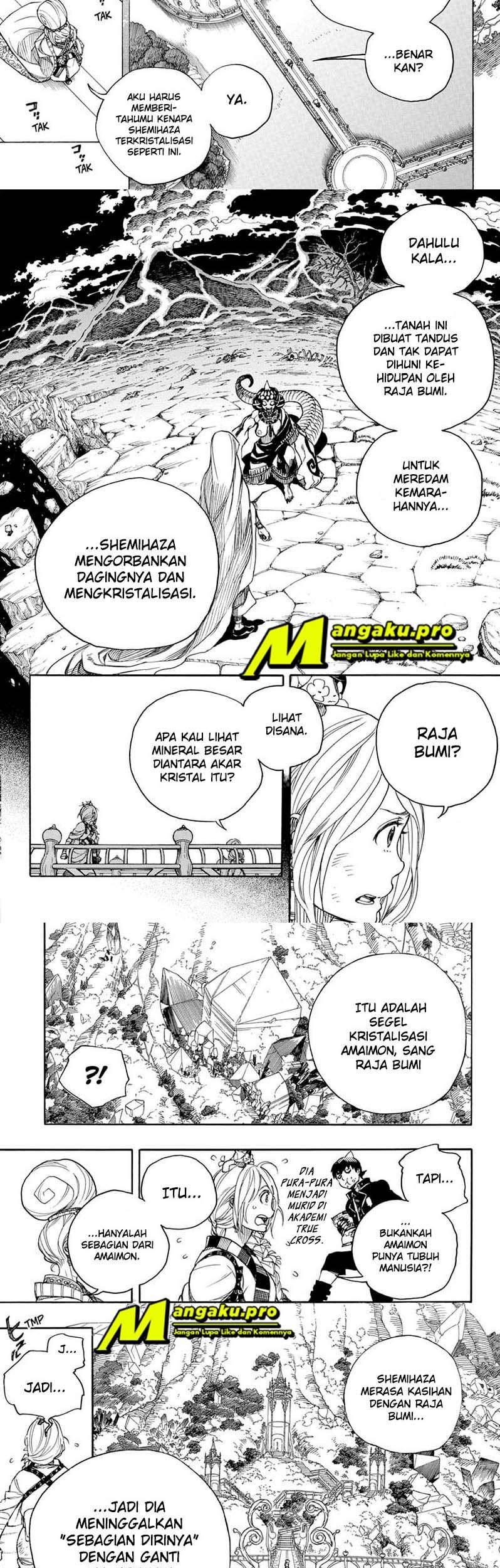 Ao no Exorcist Chapter 130.1 Gambar 3