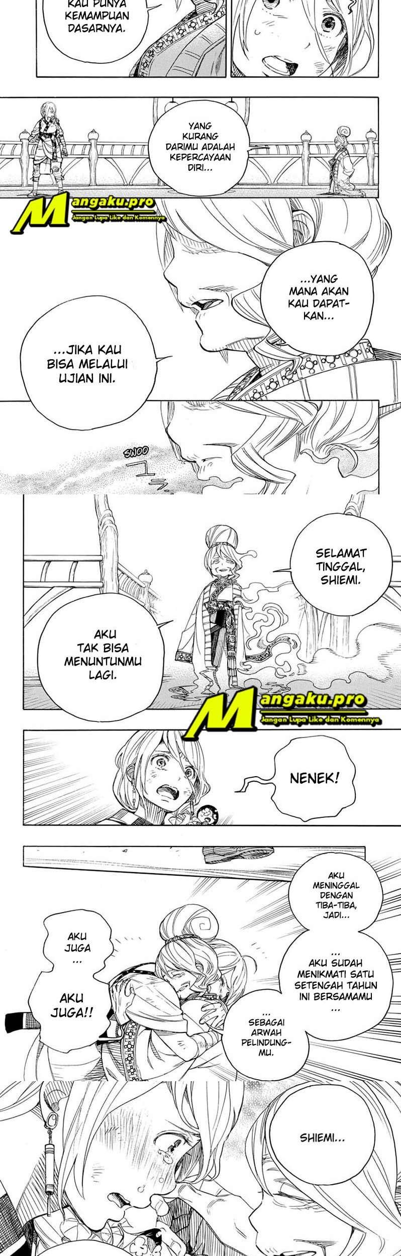 Ao no Exorcist Chapter 130.1 Gambar 5